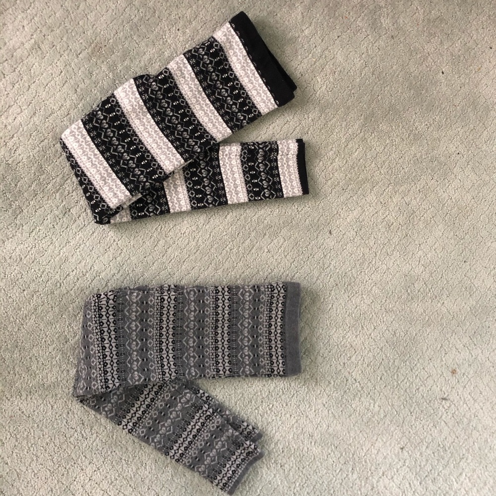 Super warm patterned leggings